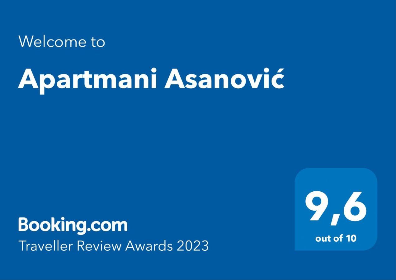 Apartmani Asanovic 布德瓦 外观 照片